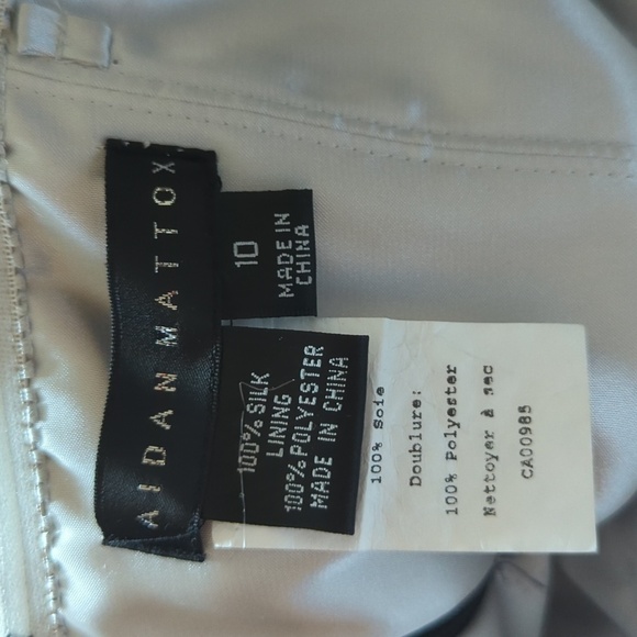 Aidan Mattox Silk Cocktail Dress - Picture 13 of 16